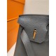 Hermes Birkin 25 Noir Black Epsom Gold Hardware