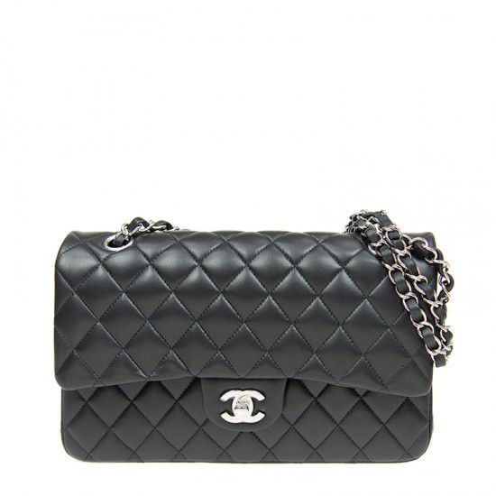 Chanel Classic Flap Silver